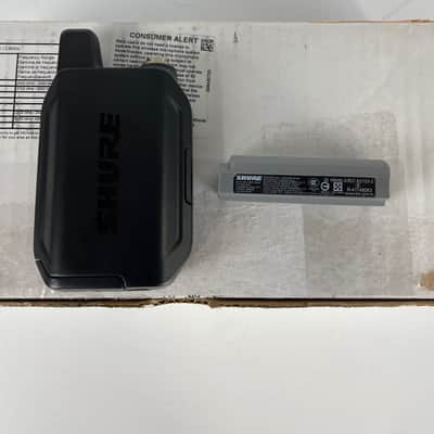 Shure GLXD1+ Dual Band Bodypack Wireless Microphone Transmitter, Z3 Band image 2