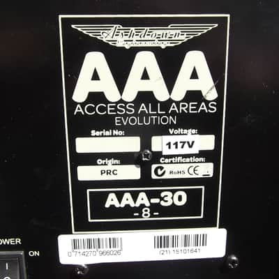 Ashdown AAA30-8 30-Watt 1x8" Bass Combo Amp image 5