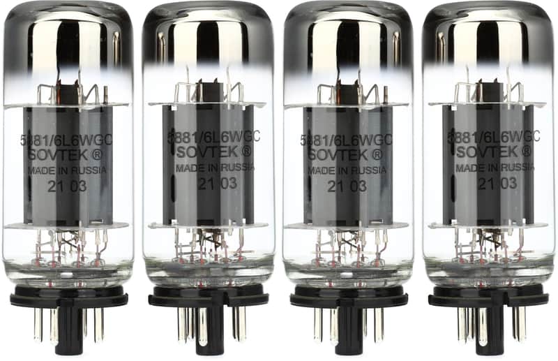 Sovtek 5881/6L6WGC Power Tubes - Matched Quartet image 1