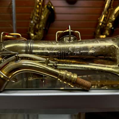 Conn Gold Plated New Wonder II Chu 213xxx Alto Saxophone RARE PORTRAIT ENGRAVING image 21