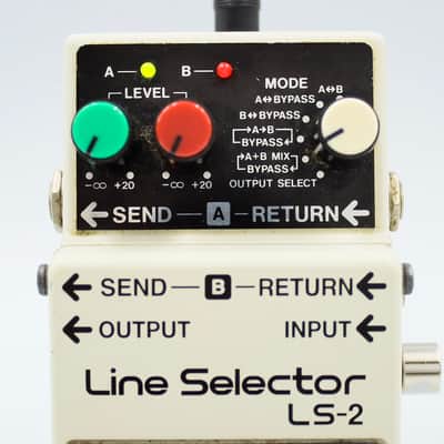 Boss LS-2 Line Selector With Original Box Guitar Pedal I6C0331 image 3