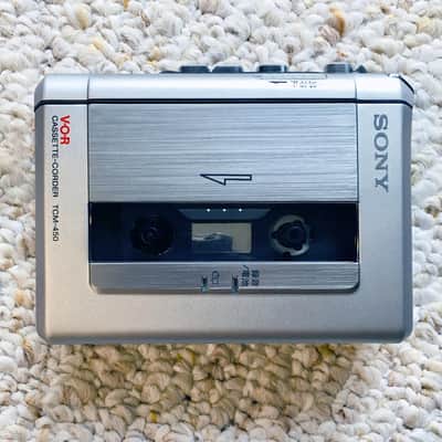 [RARE] SONY TCM-450 Walkman Cassette Corder, MINT Shape ! Tested & Working ! image 1