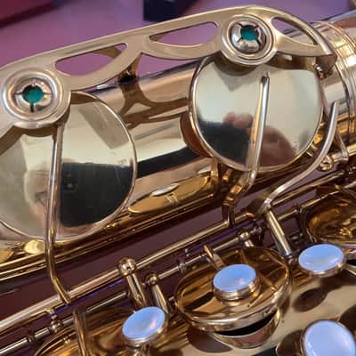Vintage 1972 Selmer Mark Six Tenor Saxophone, 99% original American Lacquer, New Pads; with Original Case, Mouthpiece image 11