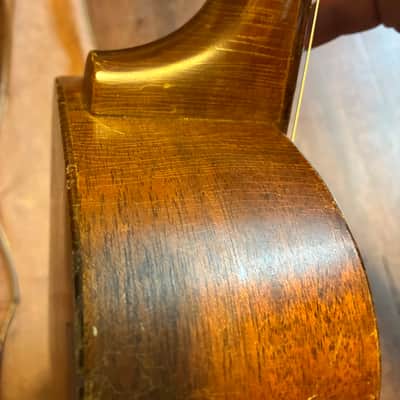 K&K (United) 1950’s vintage Baritone Ukulele mahogany & Brazilian rosewood w original soft case image 9