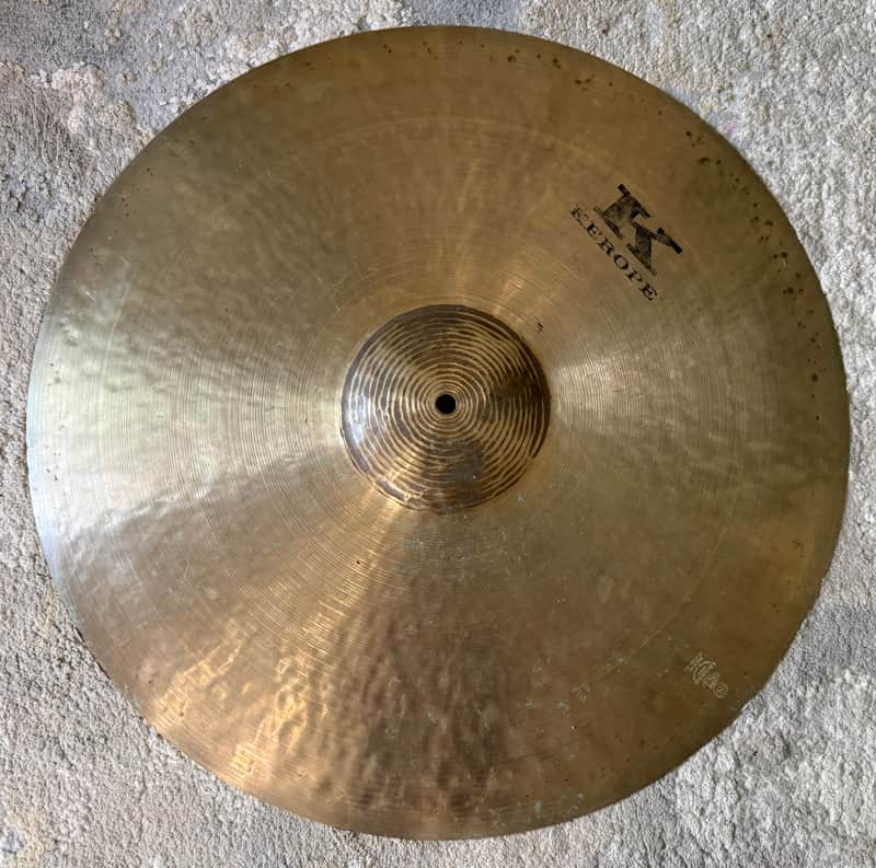 Two Zildjian Kerope 22" Rides 2014 and 2015 image 1