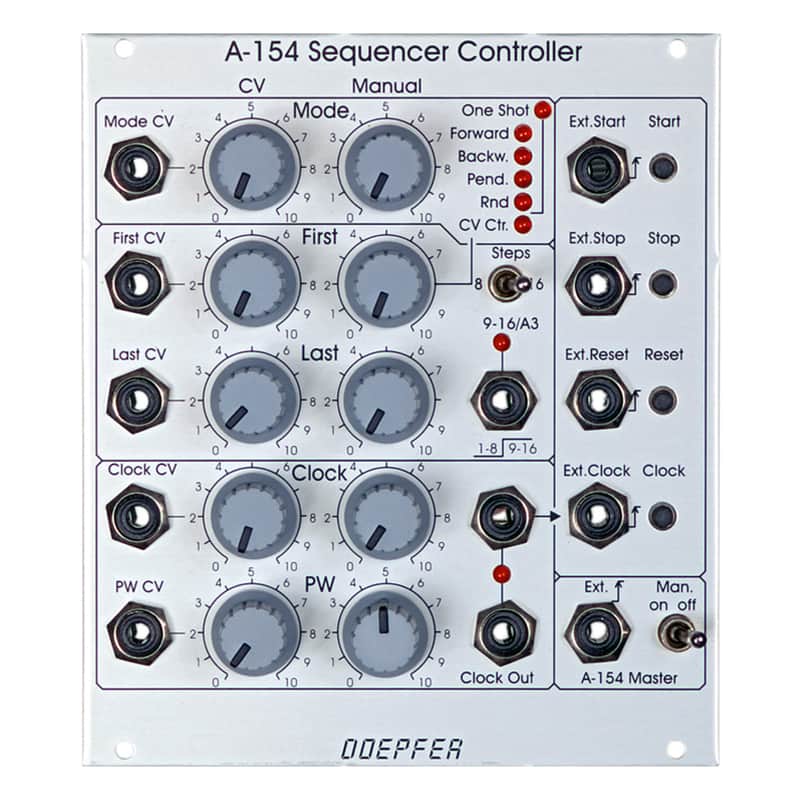 Doepfer A-154 Sequencer Controller Eurorack Module image 1