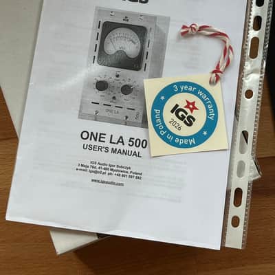 IGS Audio ONE LA 500 2026 image 3