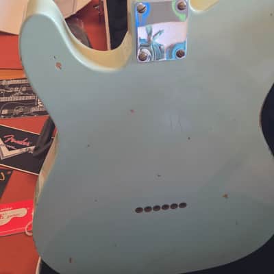 Fender 1951 Nocaster Relic 2008 - Sonic Blue image 5
