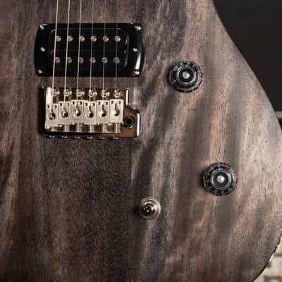 PRS SE 24 Satin Electric Guitar - Charcoal with Gig Bag image 11