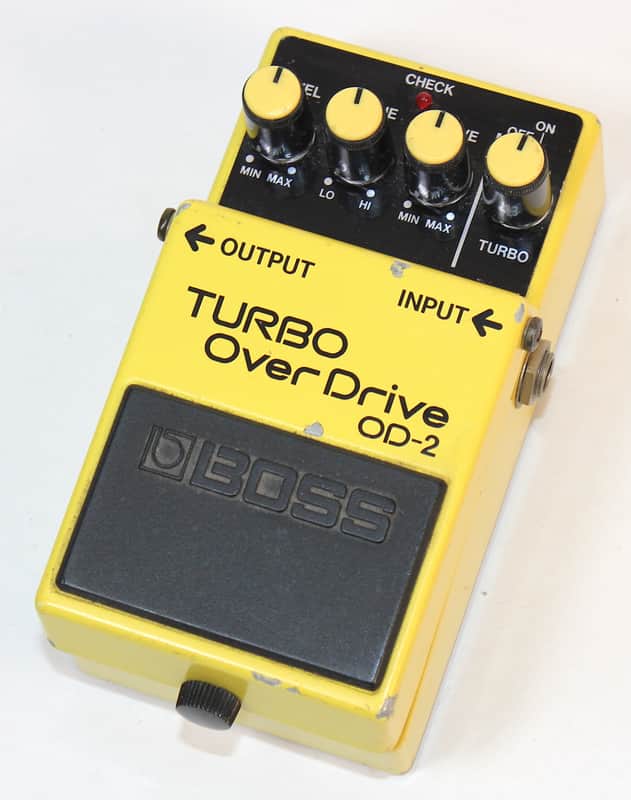 Original Boss OD-2 Turbo OverDrive (Japan Black Label) 1986 image 1