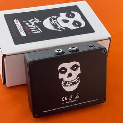 MISFITS STATIC AGE DISTORTION PEDAL (BLACK "FIEND SKULL" EDITION) 2020 Rare Limited Edition image 7