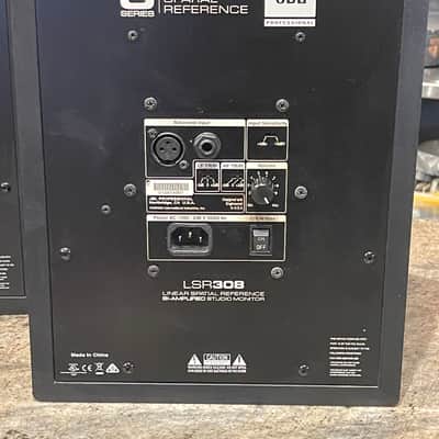 JBL LSR308 8" 2-Way Powered Studio Monitor (Pair) 2010s - Black image 10