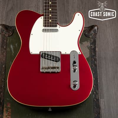 2006 ESP Edwards E-TE-100 Telecaster Candy Apple Red image 5