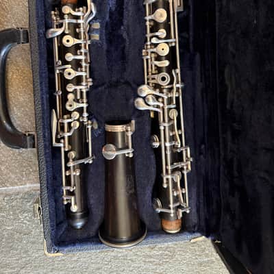 Conn brand wood Oboe with case. Made In USA image 1