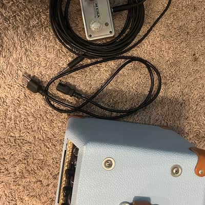 Mesa Boogie Mark Five:25 2-Channel 25-Watt Tube Amp Head - Custom Baby Blue Bronco & Tan Grille (Excellent Condition) image 17