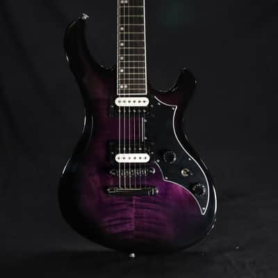 Gibson Victory Figured Top Electric Guitar - Dark Purple Burst 028 image 9