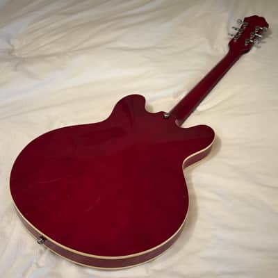 Vintage 1998 Epiphone Dot (Gibson 335) - Made in Korea (MIK) - Cherry - Free Pro Setup image 15