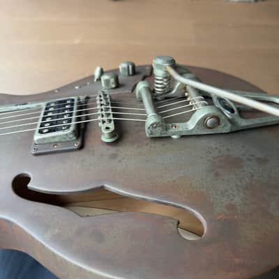 STARPLAYER TV Rusty Steel Custom Shop  w/ case image 9