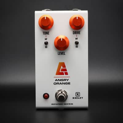 Keeley Electronics ANGRY ORANGE DISTORTION AND FUZZ - Reverb Custom Shop 100pc LTD Edition image 2