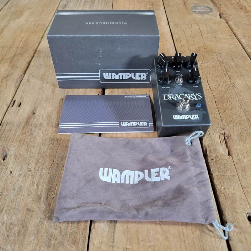 Wampler Dracarys Distortion Pedal in box w/ paperwork, Mint - Grey image 1