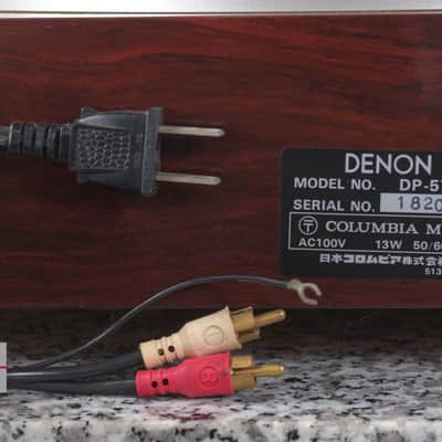 DENON DP-57L Direct Drive Turntable in Good Condition image 16