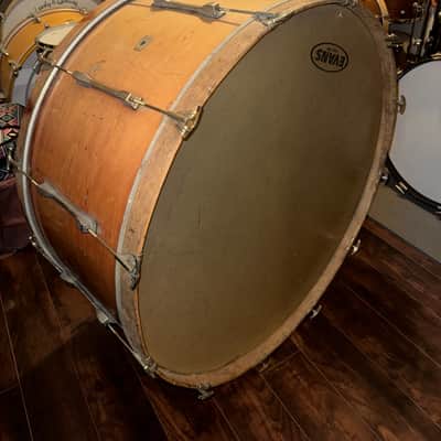 BIG ASS 16”x36” Vintage Ludwig Concert Bass Drum - 1985 Model - Complete and Virgin image 2