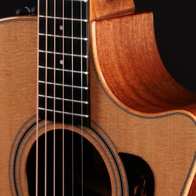 Taylor 314ce Studio Grand Auditorium Acoustic/Electric Guitar - Natural with Gig Bag image 7