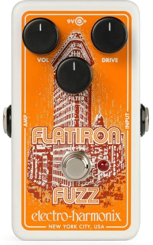 Electro-Harmonix Flatiron Fuzz Classic Op-Amp Powered Fuzz/Distortion image 1