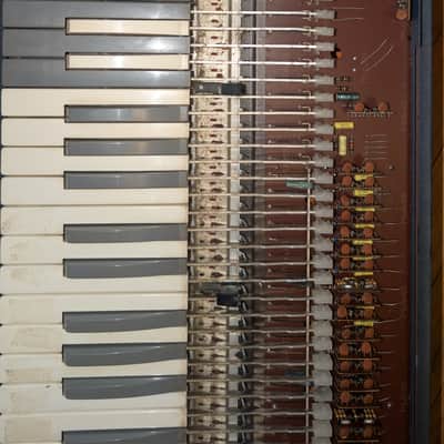 Farfisa Fast 2 49-Key Organ 1968 - 1971 - Orange - For Parts Only image 15