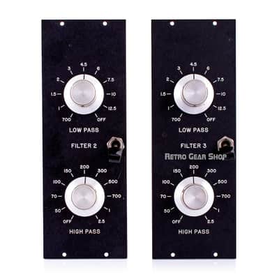 Quad Eight Electronics VFX200A VFX-200A High Pass Low Pass Filter Stereo Pair Eq equalizer image 2