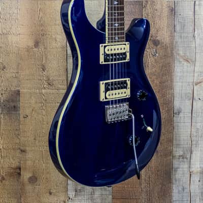 PRS SE Standard 24 Transluscent Blue Brown Gig Bag Included image 4
