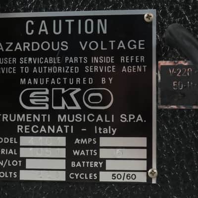 Eko Bass Pedal K1 analog synthesizer + schematics image 11