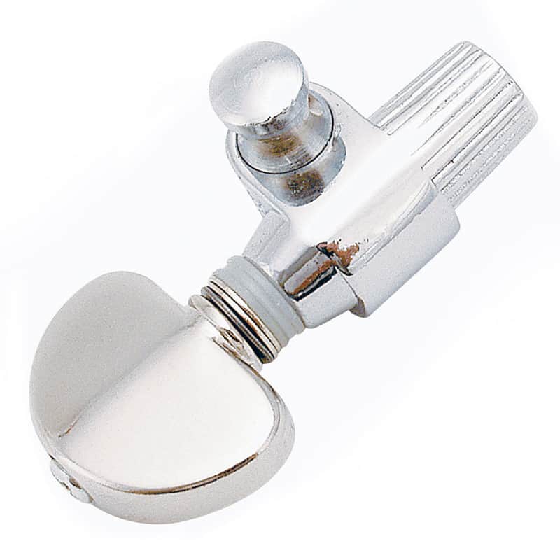 Grover Grover Banjo Geared 5th Peg ~ Chrome Chrome