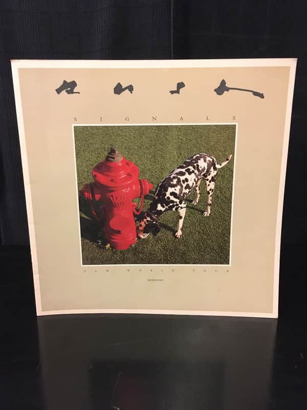 Rush Vintage RUSH SIGNALS New World Tour 1982 Concert Program Book (NM) image 1