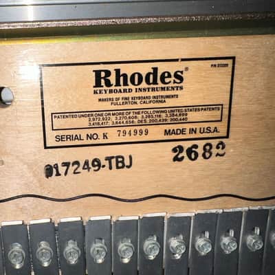 Rhodes Mark II 1983 image 13