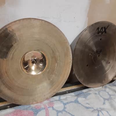 Sabian  AAX 14" Fast Hats   Brilliant image 12