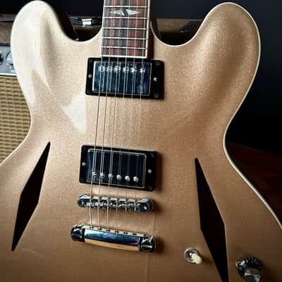 2015 Gibson Dave Grohl DG 335 Trini Lopez Gold Metallic image 4