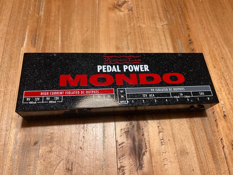 Voodoo Lab Pedal Power Mondo 2010s - Black image 1