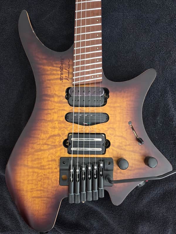 Strandberg Guitars Boden Standard 6 Tremolo 2020 - Bengal Burst image 1