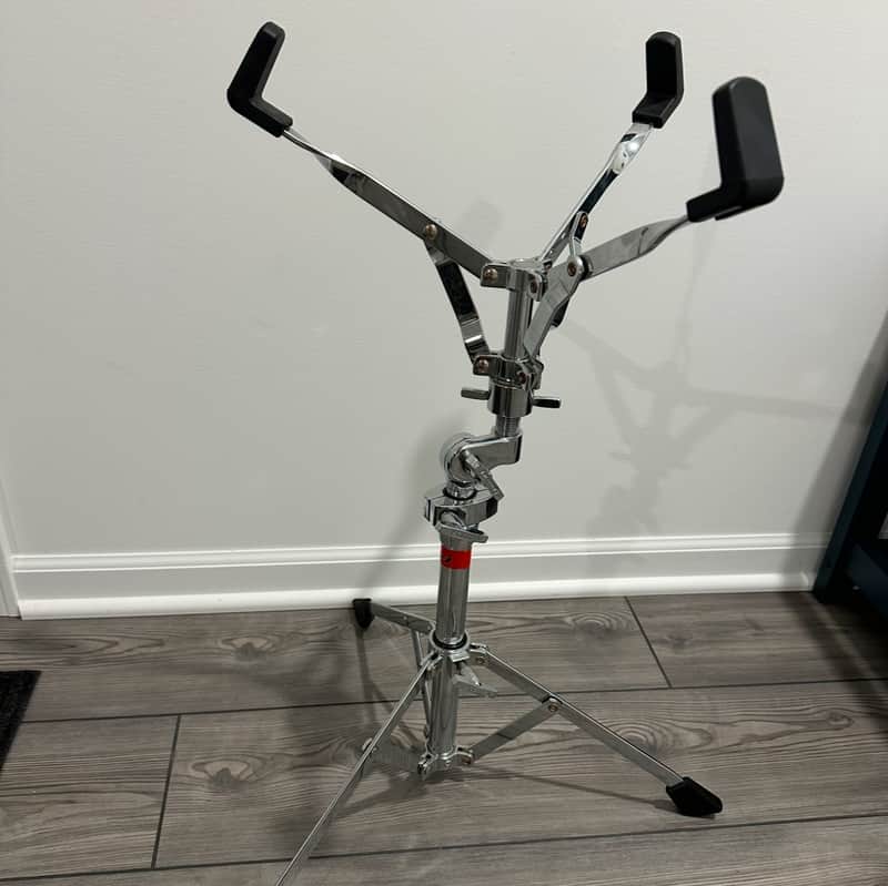 Ludwig Single Braced Snare Drum Stand 2010’s - Chrome image 1