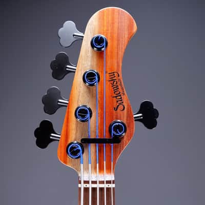 Sadowsky Masterbuilt 21-Fret Standard M/J Bass Limited Edition 2024 5-String - Natural Transparent Satin image 6