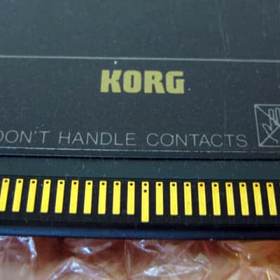 Korg MCR-03 RAM 256kbits Memory Card A2 A3 M1 Wavestation image 2