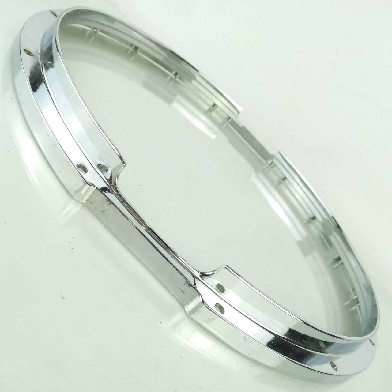 Yamaha 14"12Lug Resonant Snare Drum Rim/Hoop Die-Cast Aluminum Marching Japan80s — main photograph