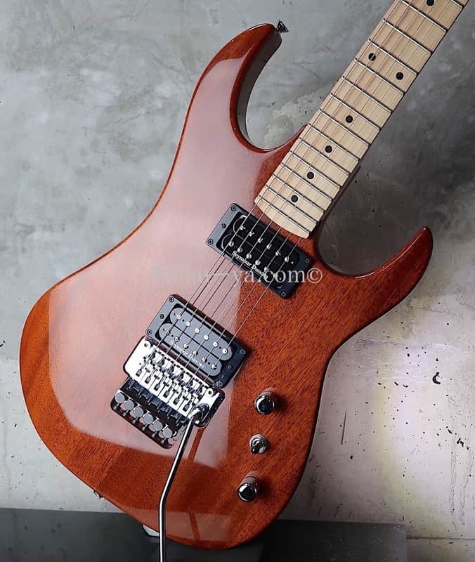 B.C. Rich Gunslinger Mahogany Reverse Head - Natural image 1