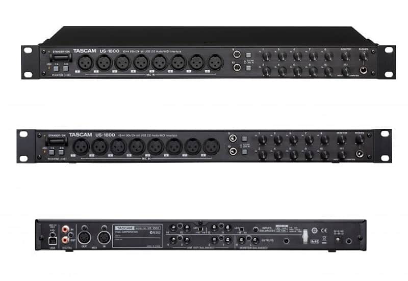 Tascam US-1800 USB Audio Interface - Open Box | Reverb