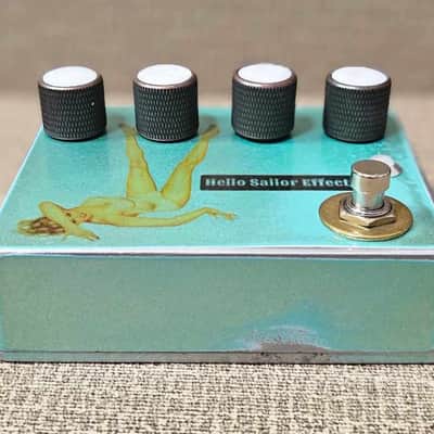 Hello Sailor Effects Pin Up Delay - Mermaid green nitrocellulose lacquer image 9