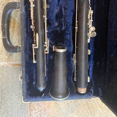 Conn brand wood Oboe with case. Made in USA image 7