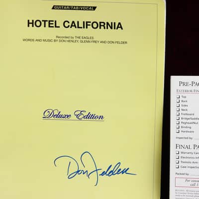 Gibson Custom Don Felder AGED EDS-1275 Double Neck HOTEL CALIFORNIA Guitar in White | MINTY w/ TAGS! image 5