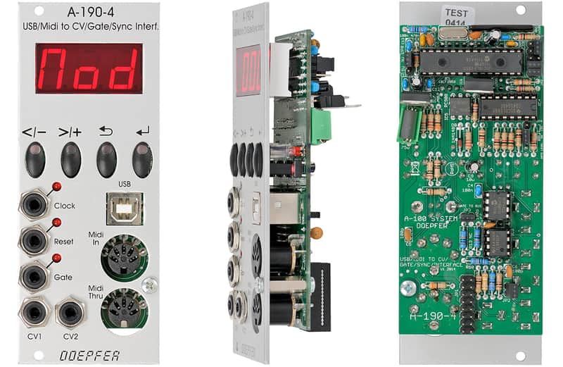 DOEPFER A-190-4 USB MIDI TO CV-GATE-SYNC INTERFACE : BRAND NEW :  [DETROIT MODULAR] image 1