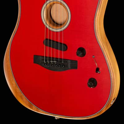 Fender American Acoustasonic Stratocaster Dakota Red (276) image 1
